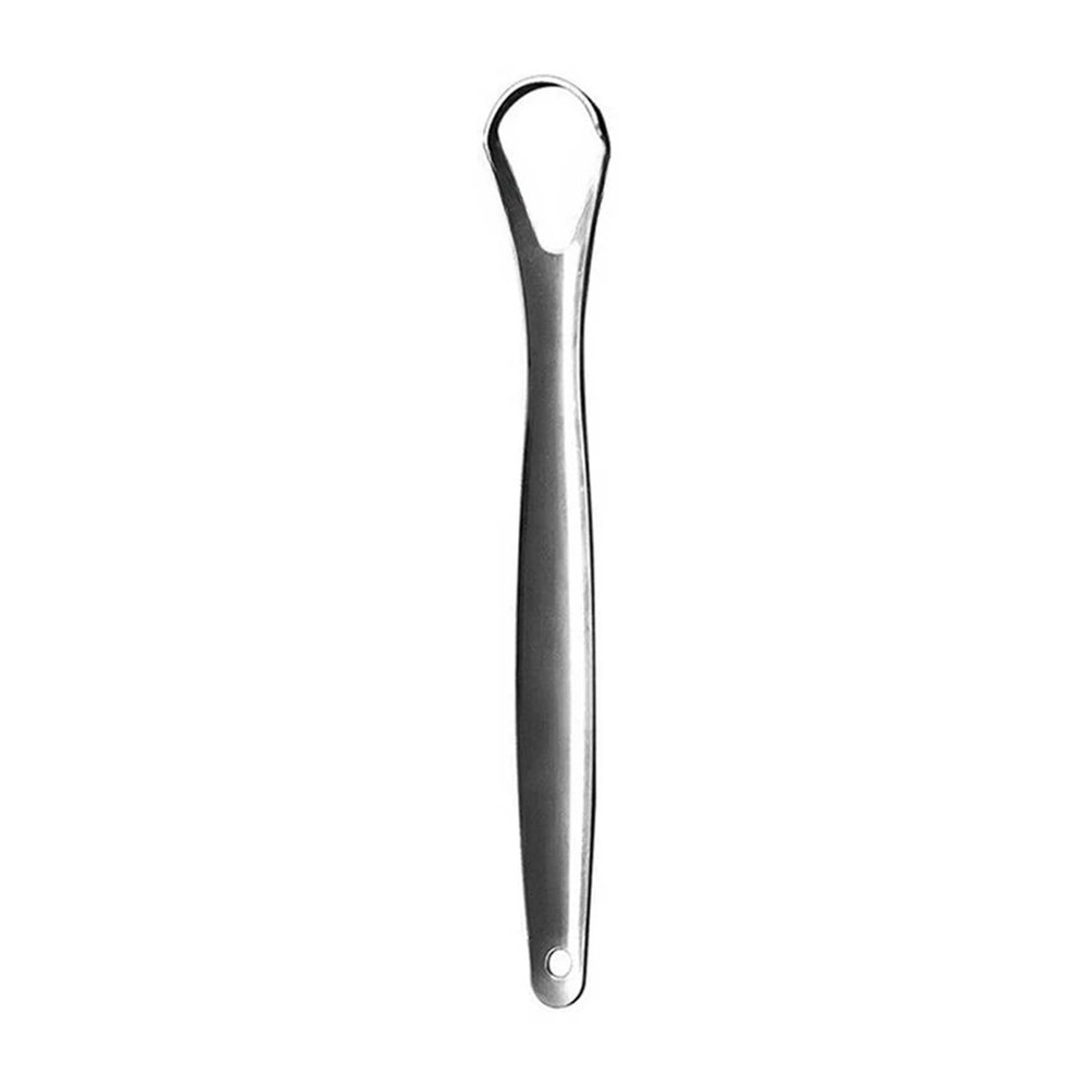 1Pcs Tongue Scraper Stainless Steel Cleaner