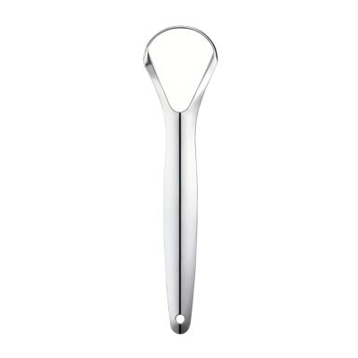 1/3pcs Tongue Scraper, Reduce Bad Breath Stainless Steel Cleaners(1pcs)