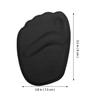 Toyvian 2pcs Gel Forefoot Pads Ball of Foot Cushions Soft Silicone Metatarsal Inserts for Women High Heels Relief Shoe Inserts Black view 2