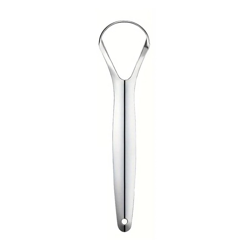 1pcs Stainless Steel Tongue Scrapers