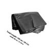 Ciieeo 50pcs Extra Large Heavy Duty Trash Bags 80x100cm Large Garbage Bags for 100l Bins Commercial Contractor Office Use Black view 2