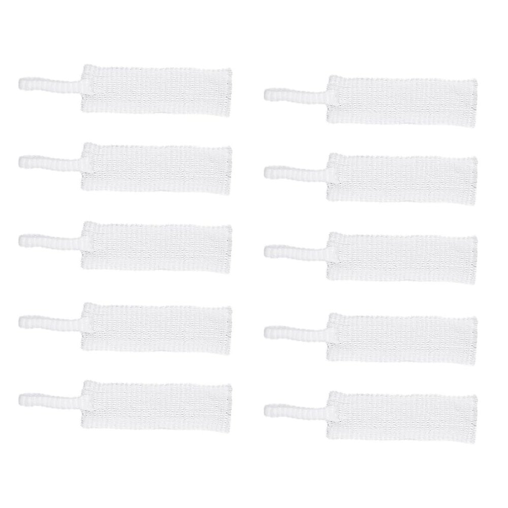 10 Pcs Surgical Bandage Mesh Cover Disposable Medicals Elastic Mesh Caps
