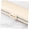 LIFKICH Thickened Plastic Pill Organizer Box 2pcs, Beige Portable Medicine Storage Container with Divided Compartments for Travel and Home Use view 2
