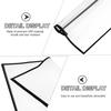 ULTECHNOVO Black Waterproof Flower Wrapping Paper Opp Glass Cellophane Wrap for Florists Bouquet Packaging Craft Supplies 20pcs Set view 4