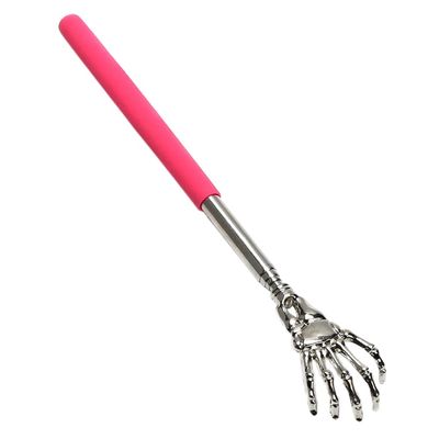 Extendable Back Scratcher Metal Telescopic Ghost Claw Portable Black Massager