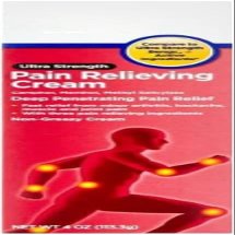 Equate Ultra Strength Pain Relieving Cream, Deep penetrating Pain Relief with Ultra-Strength Formula, 4 oz