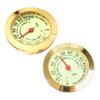 Alasum 2pcs Small Analog Hygrometer for Cigar Humidor and Guitar Humidor Mechanical Round Analog Humidity Gauge Night Light Function for Accurate Moisture Monitoring view 1