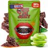 Bite Me Jerky Tender Beef Jerky Snacks Pack with Premium Meats & Real Fruit | Original Hickory Flavor with Apples | High Protein, Low Sugar Portable Beef Jerky Bulk | Made in USA - 1.125oz, 35.44g view 1