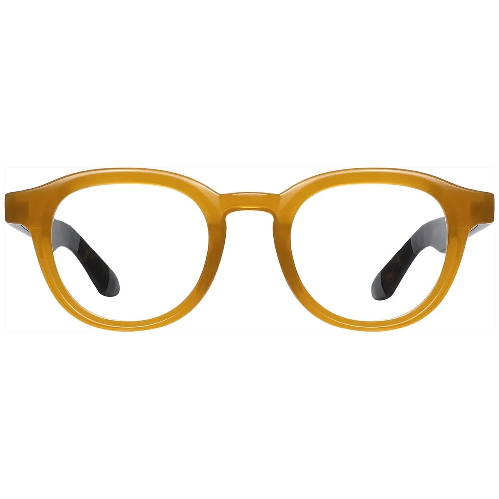 FYTOO Blue Light Blocking Reading Glasses,Luxury Acetate Frame,Durable Fashion Eyewear for Women Men,Anti UV Computer Readers