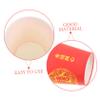 COOPHYA Red Disposable Wedding Paper Cups with Traditional Festive Design, 50pcs Small Hot Tea and Coffee Cups for Chinese Wedding Tea Party Favors and Bridal Shower Decorations view 3
