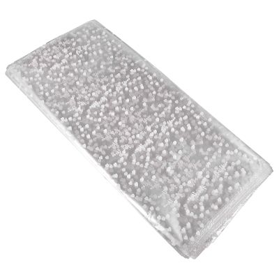 Housoutil Waterproof Packing Paper 43x55cm 100pcs White Cellophane Wrap for Flower Bouquet DIY Wrapping and Packaging