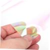 Baluue Iridescent Cellophane Wrap Colorful Packaging Paper 5.8 Mil Thickness 56cm X 10 Yards DIY Floral Bouquet Wrapping for Birthday and Basket Presentation view 3
