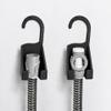 2 Pack CPAP Hose Holder for Drying One Piece Anti Slip CPAP Tube Hanger for Cleaning, Shower Drying Hook Fits 15mm & 19mm Tubing (Black) view 1