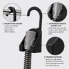 2 Pack CPAP Hose Holder for Drying One Piece Anti Slip CPAP Tube Hanger for Cleaning, Shower Drying Hook Fits 15mm & 19mm Tubing (Black) view 3