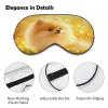 Cute Fluffy Pomeranian Sleep Mask Soft Eye Masks Light Blocking Eye Cover for Women Men view 3