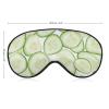 Cucumber-Slices Sleep Mask Soft Eye Masks Light Blocking Eye Cover for Women Men view 2