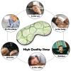 Cucumber-Slices Sleep Mask Soft Eye Masks Light Blocking Eye Cover for Women Men view 4
