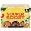 Souper Boost Plant-Based Soup , 6 Flavors; Heat & Eat; No Seed Oils , Radically delicious soup , Homemade Vegetable Broth (Water, Carrot, Celery, Onion, Parsley, Thyme, Bay Leaf), Tomatoes, Summer Squash/zucchini, Carrots, Diced Tomato (Diced Tomatoe view 1