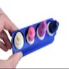 Znet3D Eye Drop Bottle Organizer 4Slot Upright Holder with Wider Base & Deeper Wells Stable Countertop Storage Stand Made in USA (Blue) view 2