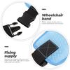 Holibanna Adjustable Wheelchair Strap with Double, Elastic Breathable Wheelchair Fixing Band for Seniors, Patient to Prevent Falls and Sliding view 3