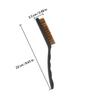 Anneome Range Hood Cleaning Brush Set 3pcs Steel Wire Cooktop Crevice Cleaning Tool with Handle for Kitchen Grease Removal and Household Use view 2