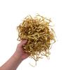 SOESFOUFU Metallic Crinkle Cut Paper Shred Filler 200g (100g Gold + 100g Silver) Glitter Shredded Tissue for Boxes Basket Filling and Decorative Packaging view 3