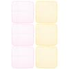DOITOOL 6pcs Kitchen Dishcloths Non-Oily Mesh Wash Towels Reusable Cleaning Cloths for Dishwashing and Kitchen Cleaning, Yellow Pink Set view 1