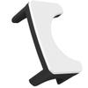 Operitacx Thickened Toilet Foot Stool for Adults, Non-Slip Bathroom Squatting Step Stool, Black and White, Home Potty Training Aid for Improved Posture and Comfort view 1