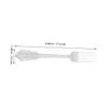 Xmas Holiday Cutlery Silver Plastic Party Cutlery for Events view 2