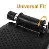 SHOWERORO Universal Wheelchair Footplate Pair, Thickened Plastic Footrest for Transport Chair, Elevated Footrest Replacement Parts, Compatible with Standard Mobility Wheelchairs, Elderly Use view 3