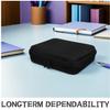 CLISPEED Insulin Vial Storage Box and Insulin Vial Travel Case, Portable Black Diabetes Supplies Organizer with Insulated Cool Bag for Medication Storage and Management view 3