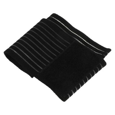 Housoutil Elastic Compression Elbow Brace Sleeve with Adjustable Support for Tennis Elbow Relief, Breathable Black Arm Wrap for Men and Women Sports and Medical Use