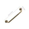 VICASKY Bathroom Safety Grab Bar Non-Skid Grab Handle for Bathtubs and Showers Metal Elderly Handrail Support with Antique Style Base for Bathroom and Restroom Support view 2