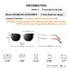 HOOBAY Photochromic Progressive Multifocus Reading Glasses Women, Progressive Readers No Line HD Resin Lenses Rimless (Gold-Grey, 3, Diopters) view 3