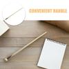 Beatifufu 2pcs Brass Back Scratcher Metal Portable Itching Stick with Long Handle 18inch Manual Massage Tool for Adults Relaxation and Self-Care view 3