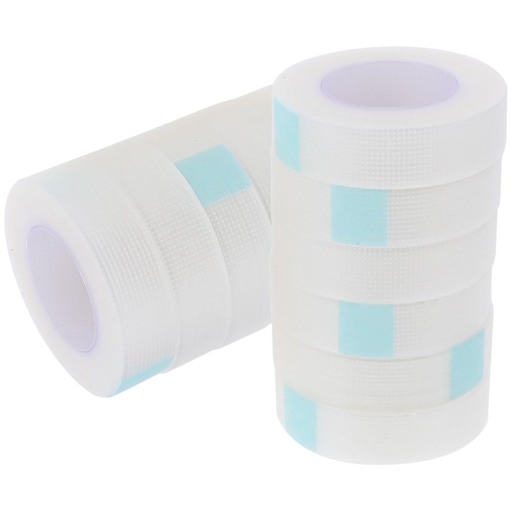12 Rolls Breathable Adhesive Tape 1.25cm X 9.1m Pe Pressure-Sensitive Wound Dressing Tape for First Aid and Sports Wraps