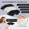 3D Contoured Sleep Eye Mask for Side Sleepers, Light Blocking Night Blindfold with Soft Breathable Material, Adjustable Strap Eye Cover for Travel, Nap, Work, Home, Comfortable Eyeshade (1PCS) view 4