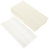SECFOU 100pcs Bakery Bread and Cookie Storage Bags, Semi- White Paper Sealing Bags 20x10+5cm, Disposable Food Packaging for Household Baking and Pastry Preservation view 1