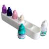 Znet3D Slim Organizer 6 Bottle SingleRow Holder, SpaceSaving Countertop Storage for Daily Routines, Made in USA (White) view 2