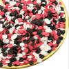 CandiJumpin Red White and Black Sprinkles Halloween Confetti Sprinkles 3 OZ view 4