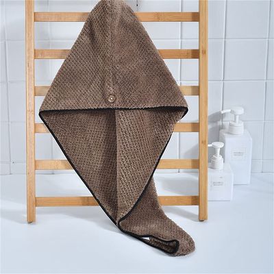 Dry Hair Cap Absorbent and Quick-drying Soft Turban for Women's Bathroom