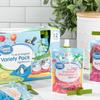 Great Value Fruits & Veggies Variety Pack Applesauce Pouches, 3.2 oz, 24 Count, Palm Peach, Bursting Berry & Strawberry Bananarama view 2