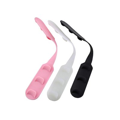 HANABASS 4pcs Adjustable Elastic Mask Band Extenders Black Flexible Strap Buckles for Mask Accessories Anti-Tightening Ear Rope Adjusters for Men and Women Comfortable Supplies for Daily