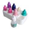 Znet3D Slim Organizer 8 Bottle Tray Holder, Compact Grid Storage for Daily Routines, Made in USA (White) view 3