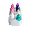 Znet3D Slim Organizer 8 Bottle Tray Holder, Compact Grid Storage for Daily Routines, Made in USA (White) view 4