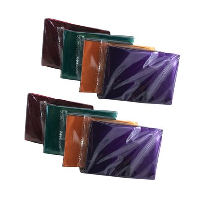 Zerodeko 500pcs Candy Wrapping Paper Sugar Wrapper Twist Cellophane for Party Supplies with Random Colors, Suitable for Nougat and Candy Packaging