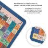 Periodic Table of Elements Scale for Body Weight Accurate Digital Bathroom Scale Toughened Glass High Precision Scales Smart Weight Scales with Large LCD Backlight Display Weighing Machine view 4