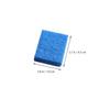 WESIEVYA Heavy-Duty Coarse Fiber Dish Scrub Sponges 6pcs Double-Sided Kitchen Cleaning Pads 9.572cm for Household Dishwashing and Surface Cleaning view 2
