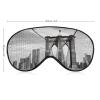 Brooklyn Bridge Sleep Mask for Women Men, Soft Eye Mask with Adjustable Strap for Sleeping, Light Blocking Travel Blindfold for Nap Comfortable Eye Cover for Home Office view 2