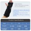Forearm and Wrist Support Brace, Dual Stabilization Wrist Brace (for Carpal Tunnel Syndrome), Adjustable Forearm Immobilizer(37 centimeter/14.57 inch-Left) view 2